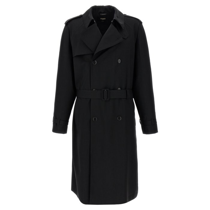 FENDI フェンディ トレンチコート FENDI（フェンディ）トレンチコート カーキ サイズ:36(XS位