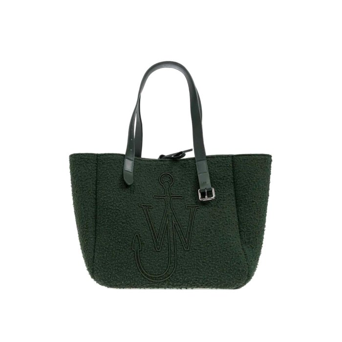 JW Anderson☆ ロゴ ベルト コーティングデニム バッグ ♪送料込 JW Anderson☆ ロゴ ベルト コーティングデニム バッグ ♪送料込