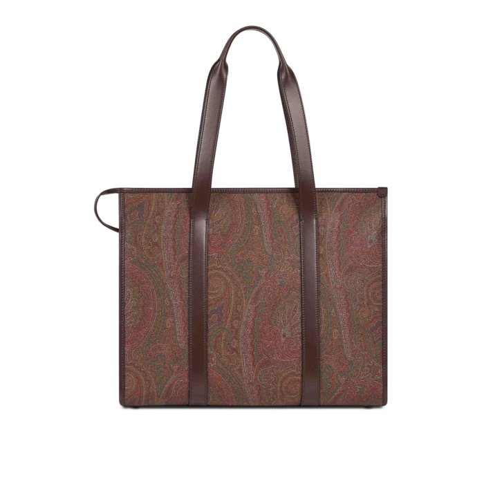 【国内発送関税込】【ETRO】ショッピングバッグ ペイズリー ETRO エトロ 0D640 8007 1 PAISLEY SHOPPING BAG ペイズリー柄