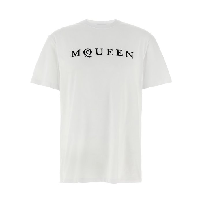 楽天市場】ALEXANDER McQUEEN Tシャツ 半袖 プリント ロゴ WARPED LOGO