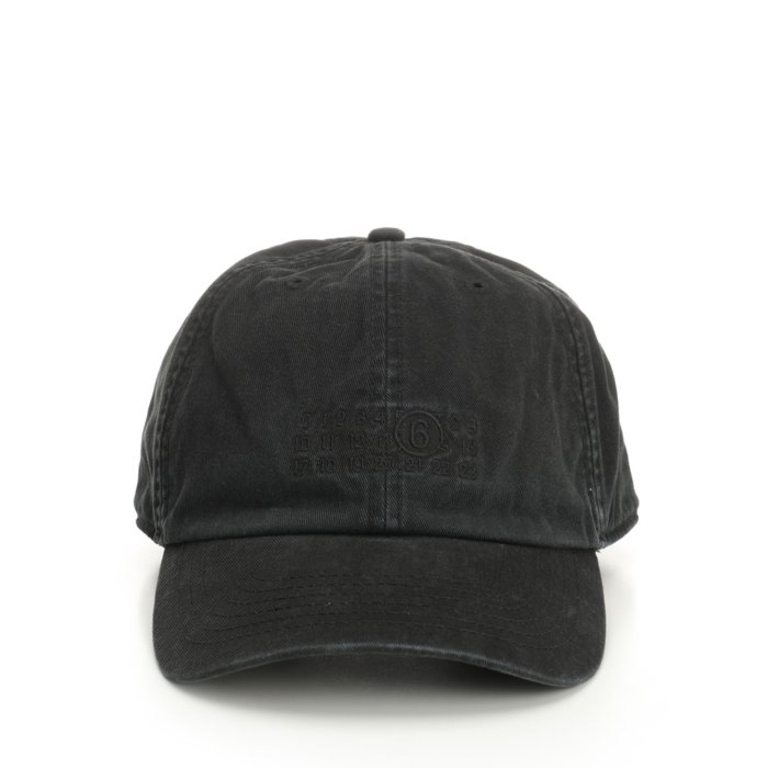 ★かめ★MM6 Maison Margiela/ベースボールキャップ 黒 セール】エムエムシックス メゾン マルジェラ MM6 Maison