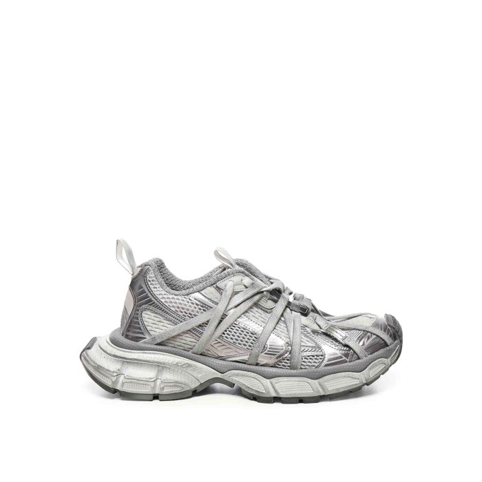 靴 BALENCIAGA 3xl Eggshell Women's 3xl Fishnet Sneaker in Eggshell | Balenciaga US