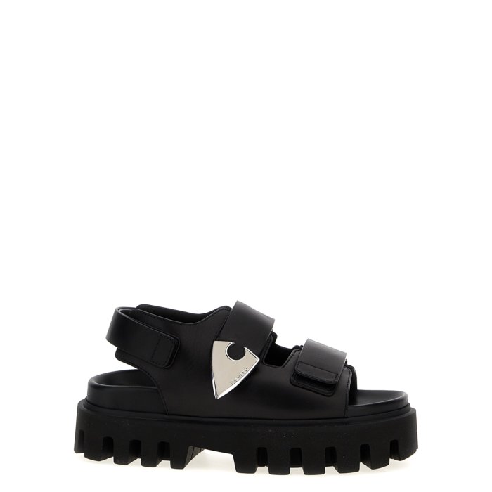 ジミーチュウ　36 サンダル ブラック　黒 中古・古着通販】JIMMY CHOO (ジミーチュウ) サンダル ブラック