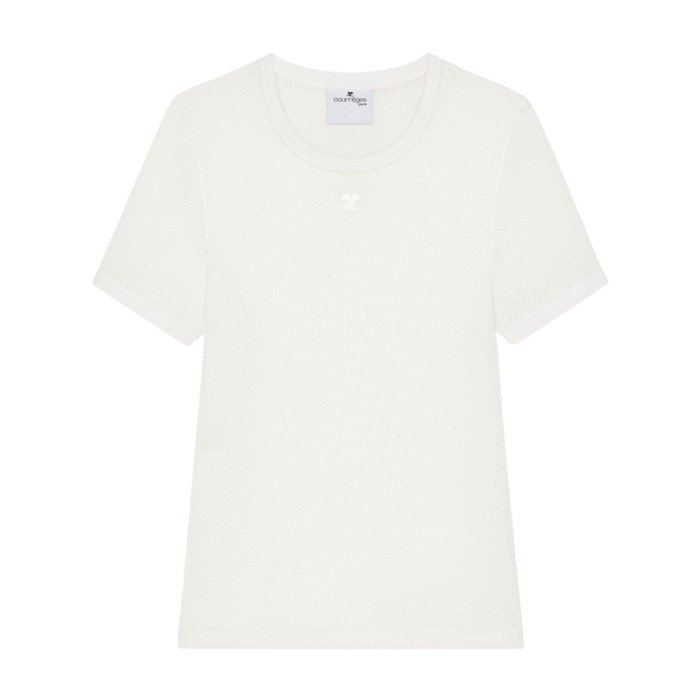 courreges クレージュ　白　Tシャツ Courreges ＞クレージュ シグネチャーTシャツ (Courreges/T