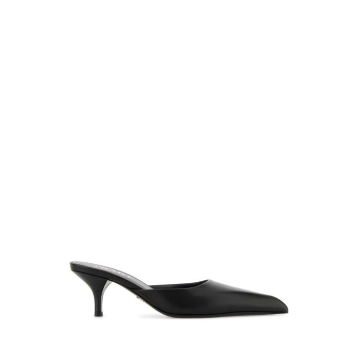 楽天市場】プラダ サンダル ミュール ブラック レディース PRADA