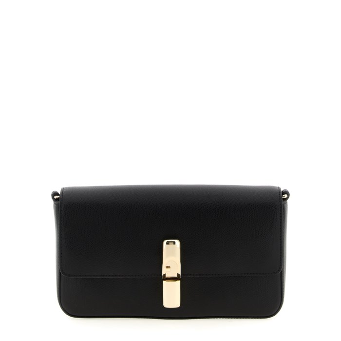 FURLA（フルラ）　BAIA SLEEK 2WAYショルダーバッグ　 フルラ FURLA BAIA SLEEK 2WAY ショルダーバッグ （NERO+TONI NERO