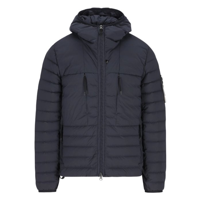 希少 Stone  ライトダウン フード付き XL 希少 Stone Island ライトダウン フード付き XL