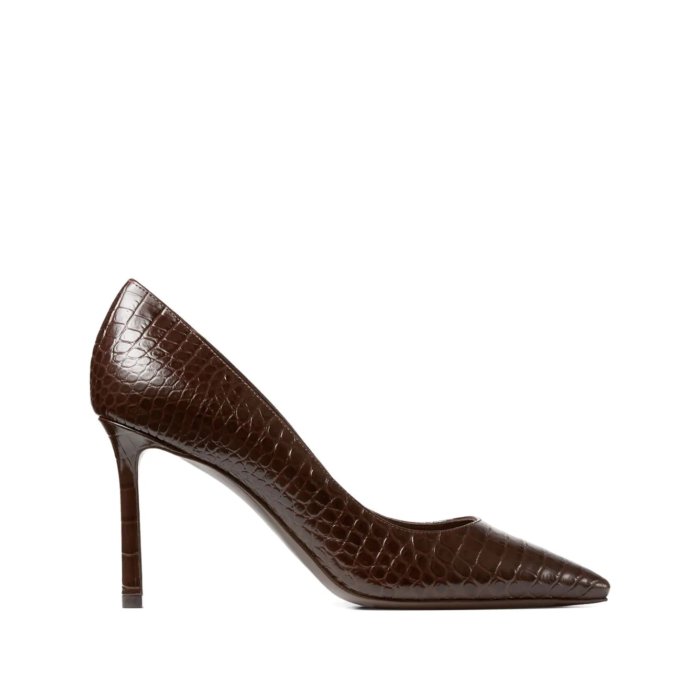 お値下げ　JIMMY CHOO ROMY パンプス　36 Champagne コースグリッター ファブリック・ポインテッド トゥ