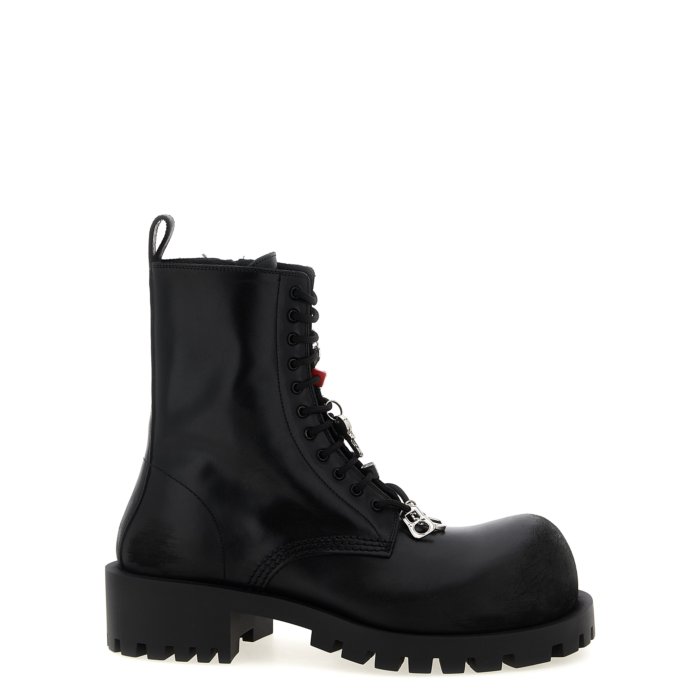 BALENCIAGA ダッフルコートブラック メンズ48 美品　年内限定値下 BALENCIAGA ダッフルコートブラック メンズ48 美品 年内限定値下