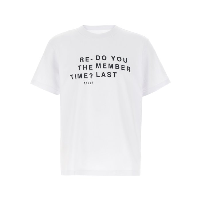 ［新品］INTERSTELLAR sacai Tシャツ ホワイト　サイズ1 サカイ - sacai | INTERSTELLAR T-Shirt-White-5の通販 | RESTIR