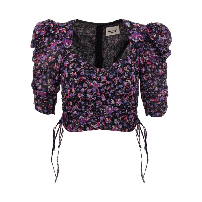 ISABEL MARANT イザベルマラン ブラウス PLALIA HT0002FC B3J04E レディース ロングスリーブ 無地 シャツ ギャザー コットン パフスリーブ カラー2色 ISABEL MARANT イザベルマラン ブラウス PLALIA HT0002FC B3J04E