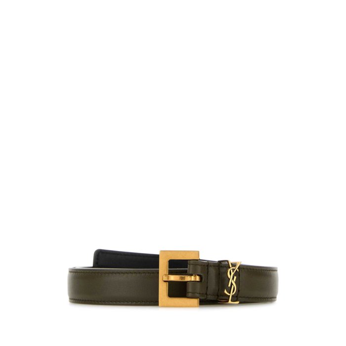 楽天市場】サンローラン Saint Laurent 【 Gio Leather Belt Women Blk