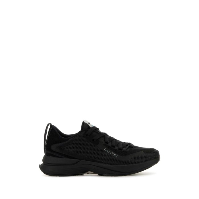 楽天市場】LANVIN PARISLEATHER CURB SNEAKERS / BLACKランバン