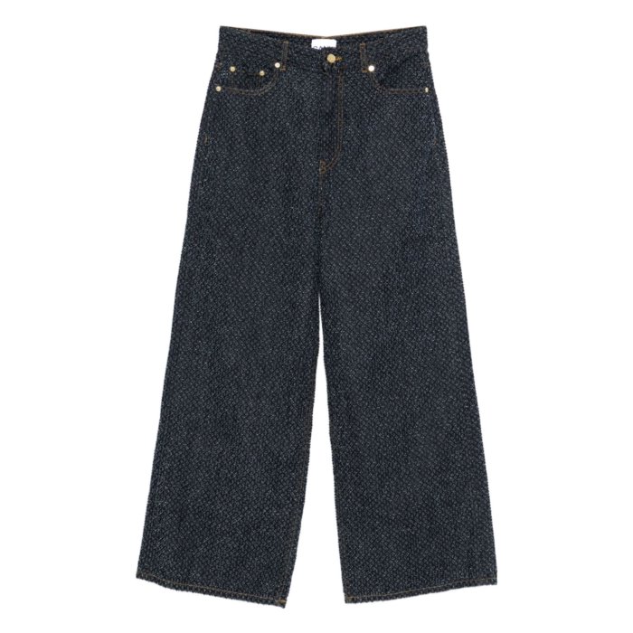 楽天市場】GANNI ガニー カーブパンツ Washed Cotton Canvas