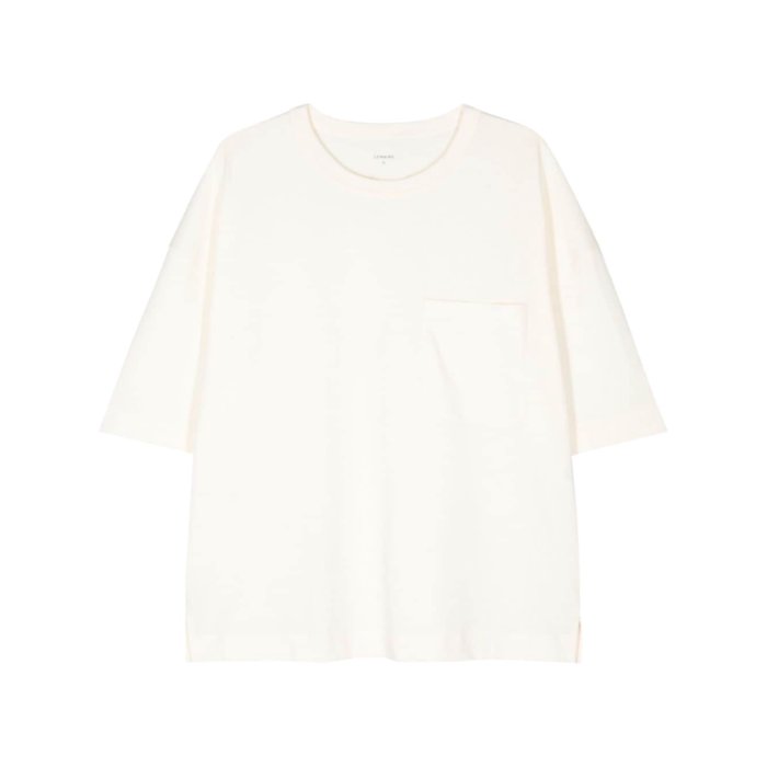 関送込【LEMAIRE】コットンTシャツ クルーネック 半袖 ホワイト 楽天市場】Lemaire ルメール 半袖Tシャツ TO1025 LJ074 メンズ