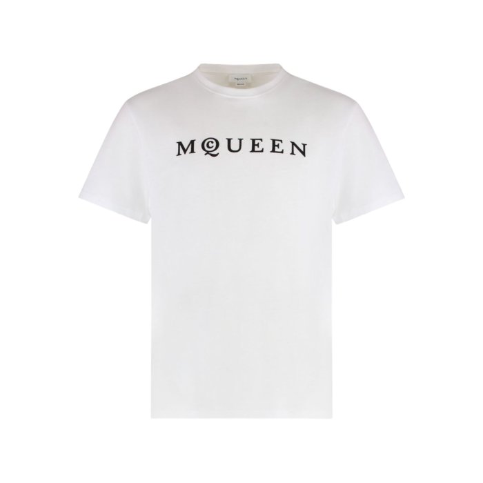 アレキサンダーマックイーン 新品タグ付き 超激レア ビーズ装飾 スカル Tシャツ 美品】アレキサンダーマックイーン スカル カットソー Tシャツ S