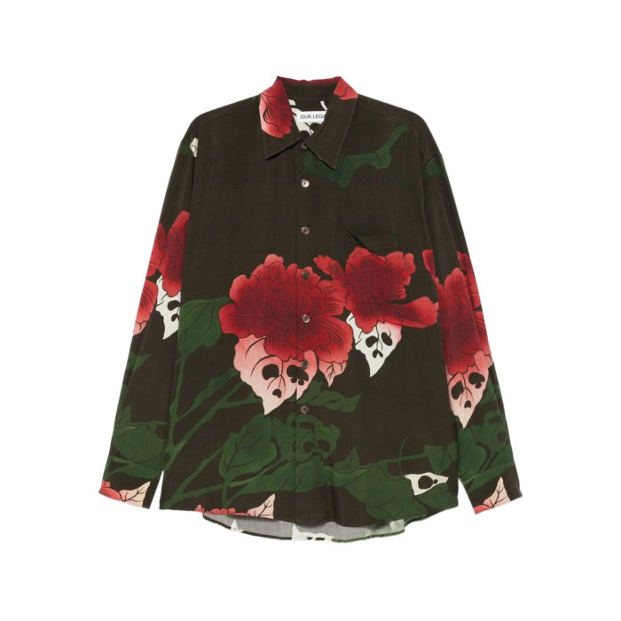 OUR LEGACY アワーレガシー メンズシアーシャツ コットンリネンM OUR LEGACY アワーレガシー メンズシアーシャツ コットンリネン OUR