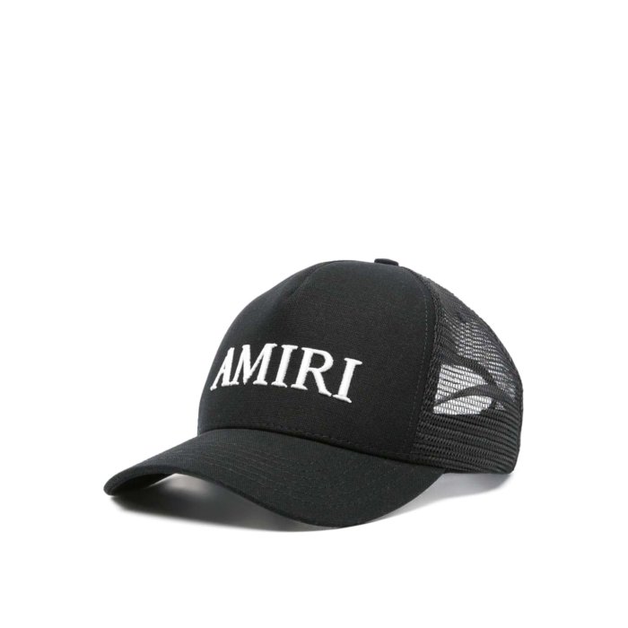 関税込★【AMIRI】ハリウッド・コットン・ベースボール キャップ AMIRI ロゴ エンブロイダリー コットン ベースボールキャップ