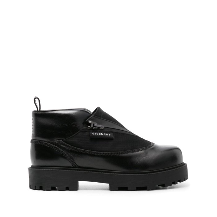 GIVENCHY ジバンシー レザーバックジップヒールブーツ5.5cm 42 GIVENCHY ジバンシー レザーバックジップヒールブーツ5.5cm 42