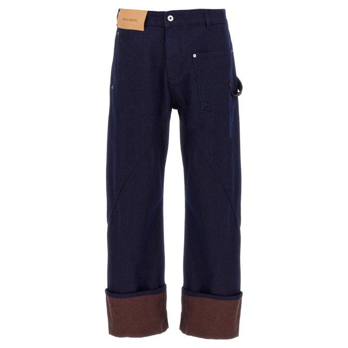 【関税込み】JW Anderson ネイビー Workwear ツイスト ジーンズ ツイスト ワークウェア デニムジーンズ – JW Anderson