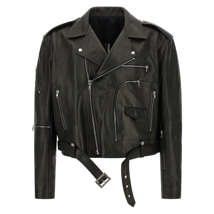 リックオウエンス　レザーコート Rick Owens リックオウエンス Klaus coat レザー ロング - メルカリ