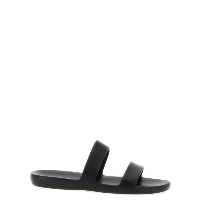 THE ROW ブラック スポーツサンダル 36サイズ THE ROW ザ・ロウ フラットサンダル Link レザーサンダル