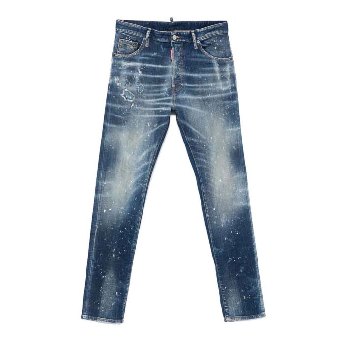 DSQUARED2 ダメージ加工デニム　最終価格 DSQUARED2 ディースクエアード ダメージ加工 リペア加工デニム48