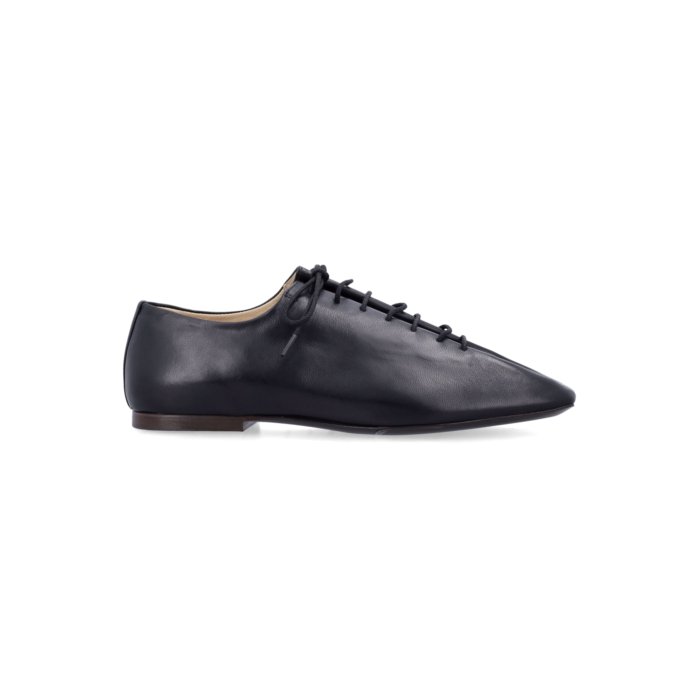 【関税込み】LEMAIRE ブラック バレエシューズ 関税込み】LEMAIRE ブラック Ballerina フラットシューズ