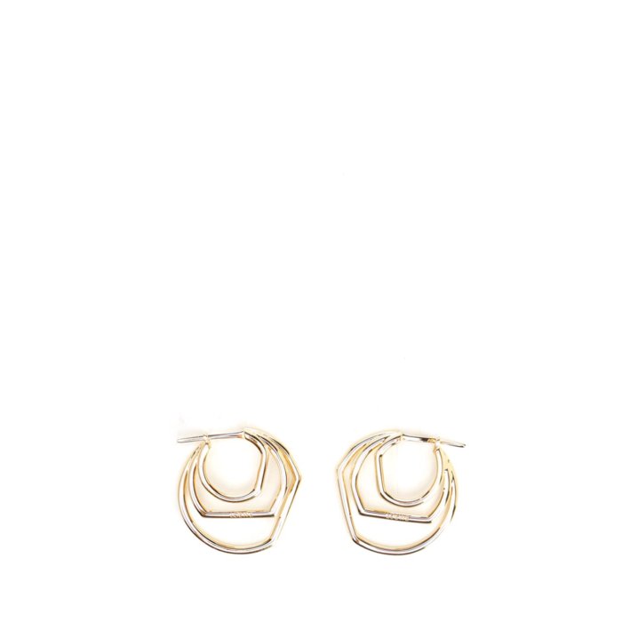 5F439/ロエベ/ドロップピアス/アナグラム/ロゴ/シルバー/両耳/SV925 5F439/ロエベ/ドロップピアス/アナグラム/ロゴ/シルバー/両耳