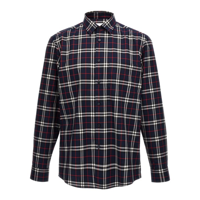 ✨即完売✨バーバリー BURBERRY シャツ メガチェック 長袖 XL 現行 バーバリー 長袖シャツ メガチェック グレー | アウトレット