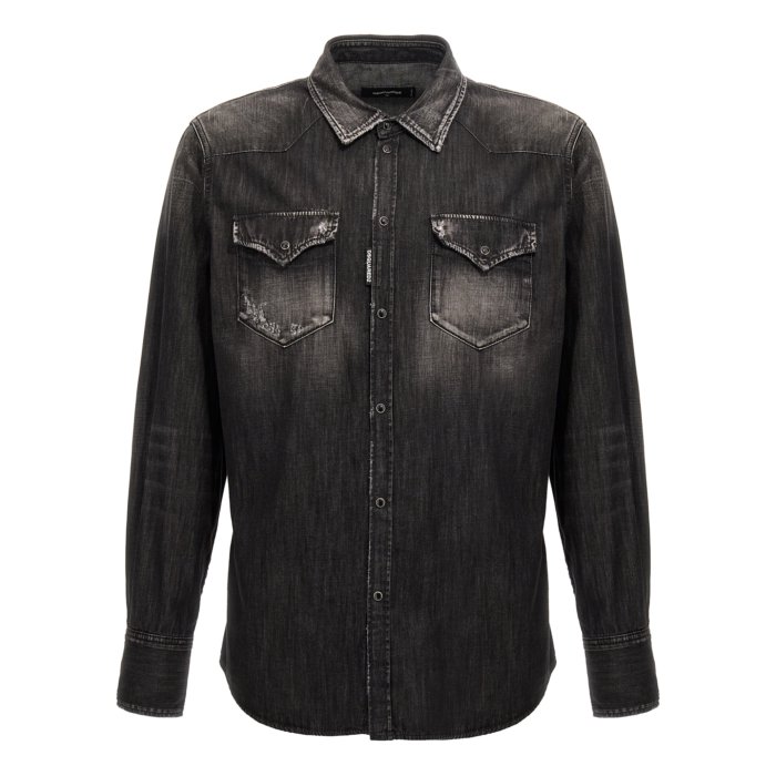 国内正規品】DSQUARED2 人気ICONモデル デニムシャツ 楽天市場