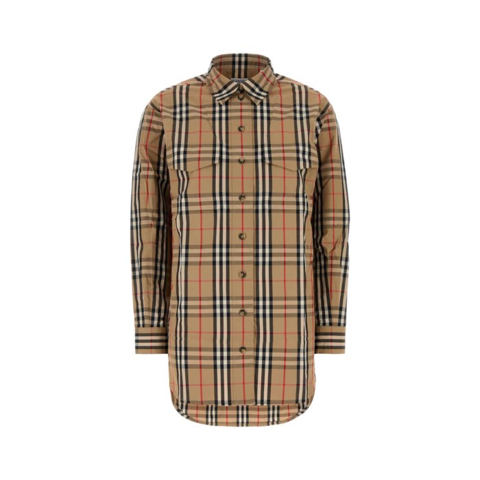 BURBERRY｜バーバリー キッズ チェックシャツ 12Y Burberry Kids Blue Cotton Check Button-Up Shirt (3-12 Years