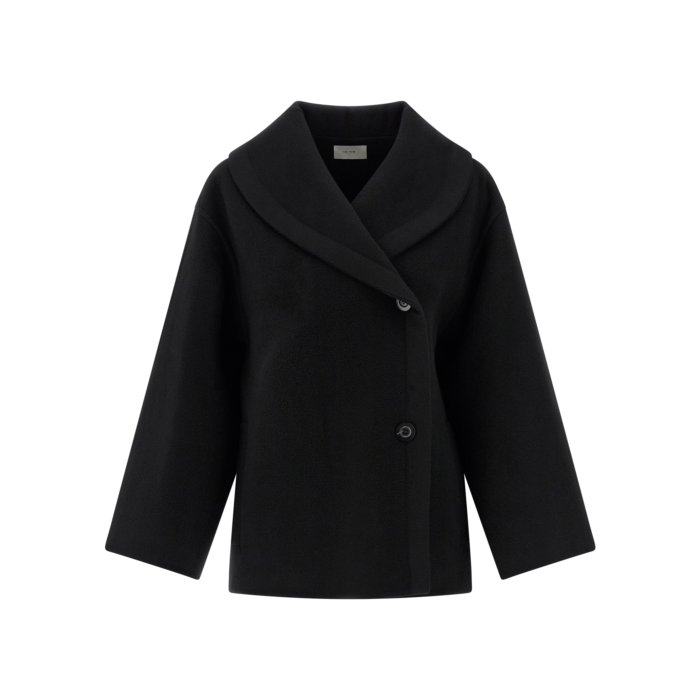 楽天市場】ザ ロウ THE ROW ウールコート ショートコート ブラック