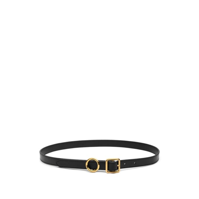 【美品✨】JACQUEMUS 黒 レザー ベルト ゴールドバックル セール 17%OFF】JACQUEMUS ベルト La ceinture Regalo 241AC335
