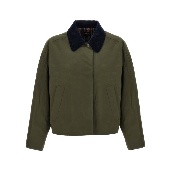 楽天市場】A.P.C. / アーペーセー | 袖レザー スタジャン ブルゾン