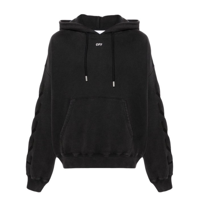 サイト 　Off-White ブラック スウェット OFF-WHITE《オフホワイト》正規通販 | 4.444glad / 1万円(税抜