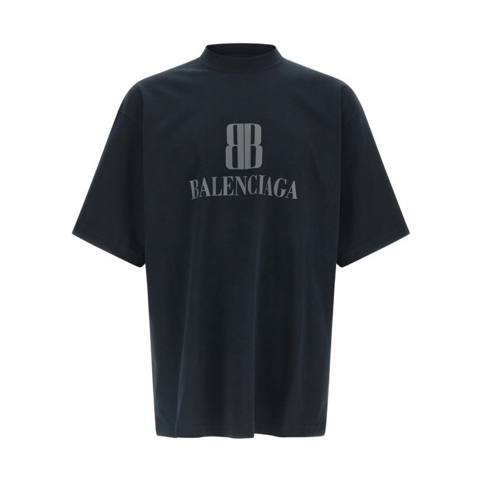 【完売必至】バレンシアガ■Tシャツ 半袖 リバースロゴ 完売必至】バレンシアガ□Tシャツ 半袖 リバースロゴ