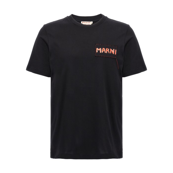 マルニ半袖Tシャツ38 MARNI マルニ 半袖Tシャツ HUMU0198X0 UTC017 メンズ コットン