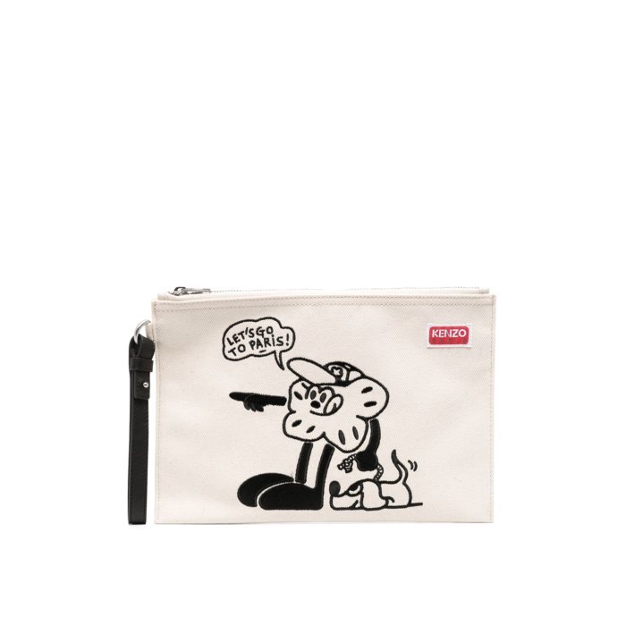 KENZO 17AW クラッチバッグ 楽天市場】KENZO ケンゾー クラッチバッグ 5PM322 F22 メンズ アイコン