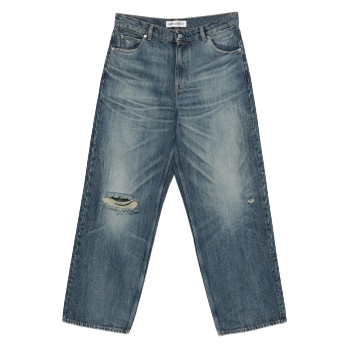 our legacy ストレートジーンズ OUR LEGACY チェーンツイル ジーンズ | ブルー | FARFETCH JP