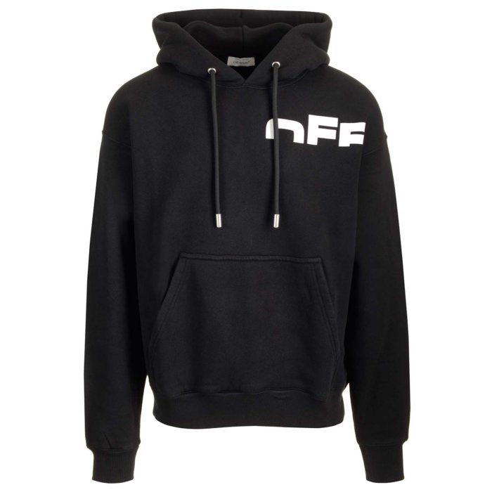 パーカー・フーディ OFF WHITE Men Tops OMBB085S25FLE00J1022 Black 