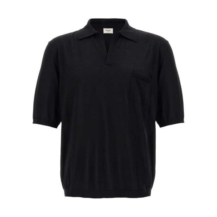 風風SAINT LAURENT PARIS サンローランパリ ポロシャツ SAINT LAURENT 【並行輸入品】サンローラン パリ ポロシャツ