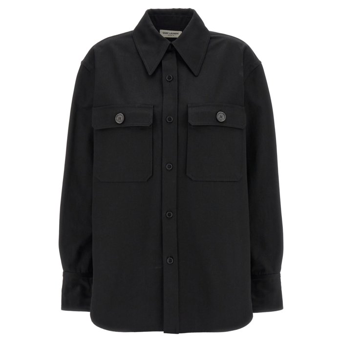 楽天市場】SAINT LAURENT サンローラン ブラウス 663493 Y100W