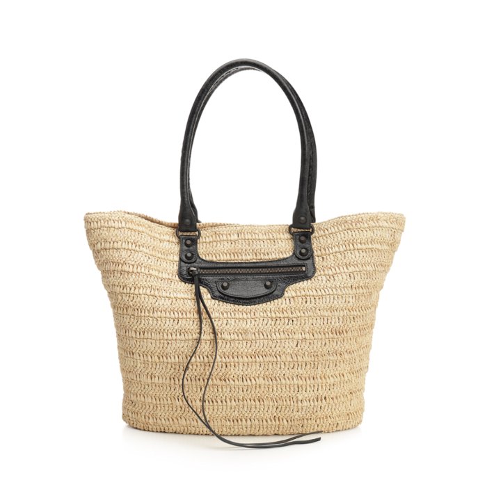 ￼バレンシアガ バッグ ランドリーカバXS ハンドバッグ レザー グレー 2WAY