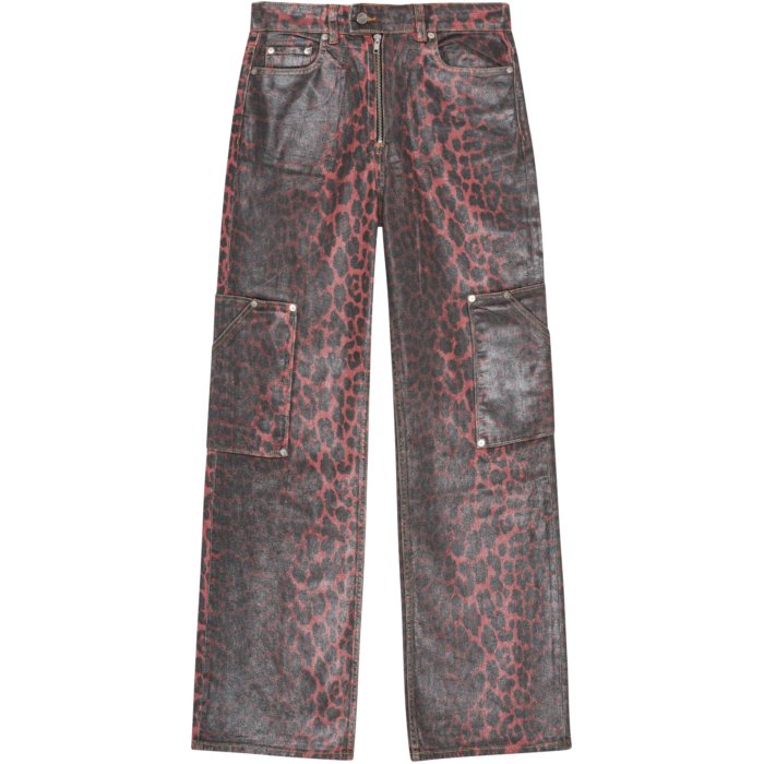 楽天市場】【正規取扱店販売品】GANNI ガニー Leopard Denim