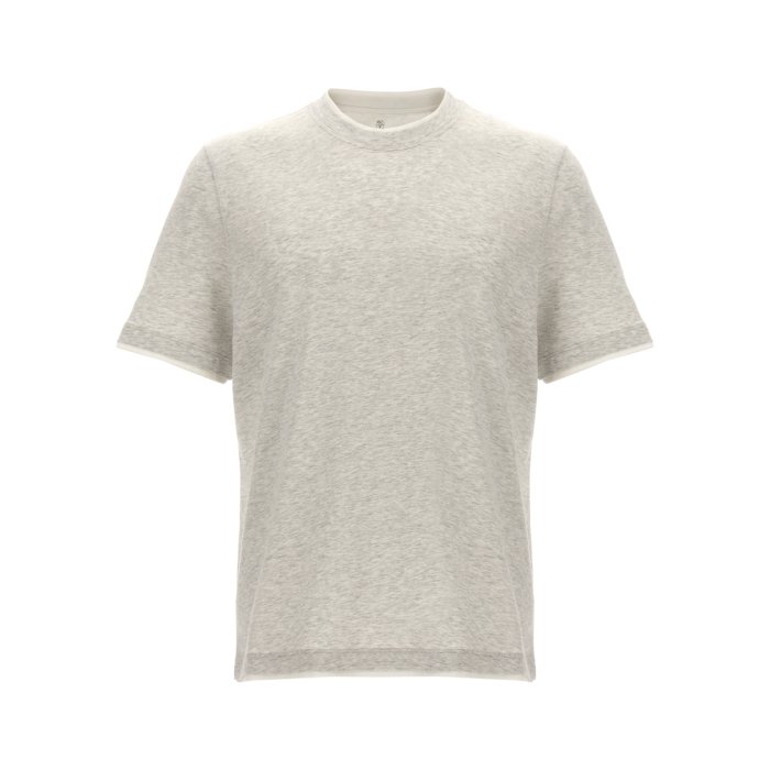 【美品】ブルネロクチネリ　Tシャツ　ホワイト　M〜L 2025年最新】Yahoo!オークション -ブルネロクチネリ tシャツの