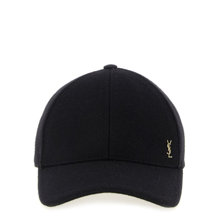 楽天市場】サンローラン SAINT LAURENT ベレー帽 ブラック