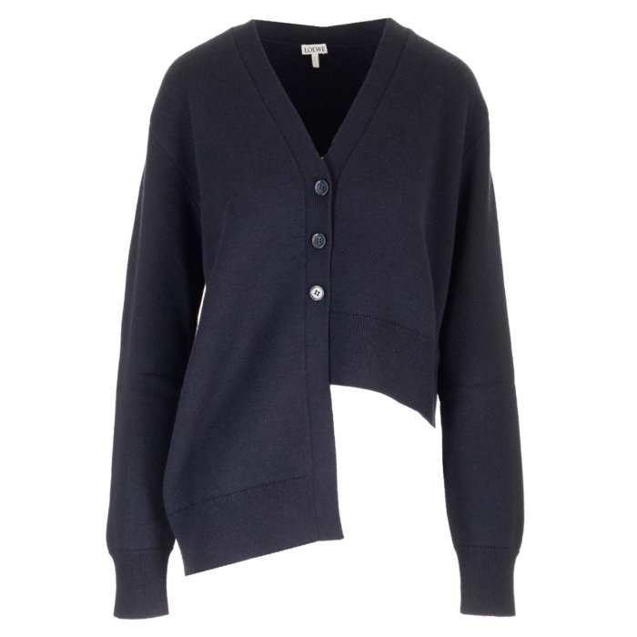 ロエベ セーター ニット カーディガン S359Y16K21 レディース S359Y16K21 ブラウン Loewe 2023-24 Autumn&Winter 大人気♪☆LOEWE☆アナグラム カーディガン（モヘア） (LOEWE