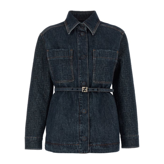 FENDI フェンディ ジャケット 40 インディゴ レディース 楽天市場】フェンディ FENDI レディース アウター ジャケット デニム