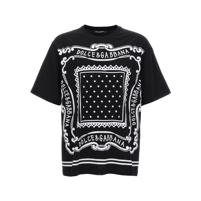 【DOLCE&GABBANA】ロゴ付き プリント Tシャツドレス＊関税込 DOLCE&GABBANA】ロゴ付き プリント Tシャツドレス＊関税込